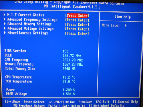 Gigabyte P55 UD6 функции разгона 1